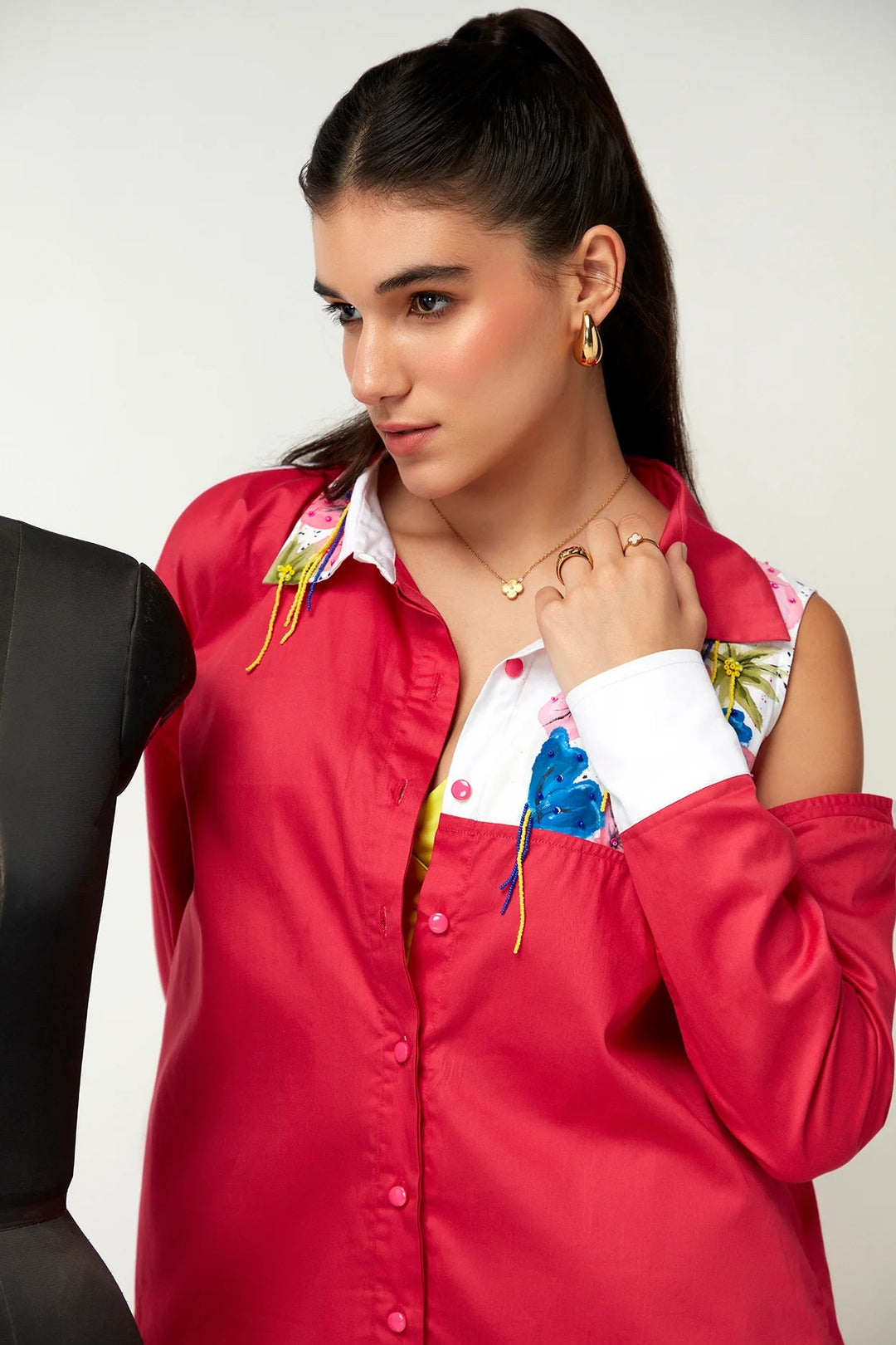 Blooming flowers shirt - Zilaire