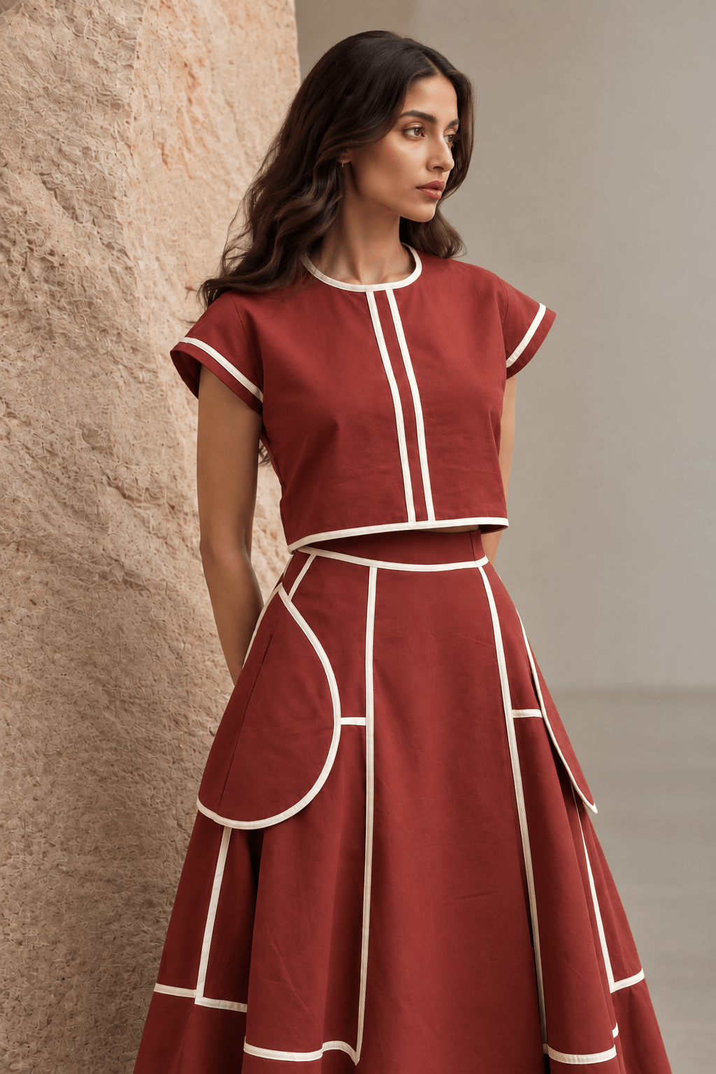 DRAE SKIRT SET - Zyrex fashion LLP