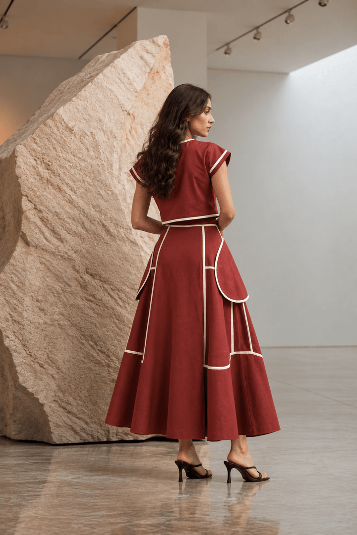 DRAE SKIRT SET - Zyrex fashion LLP