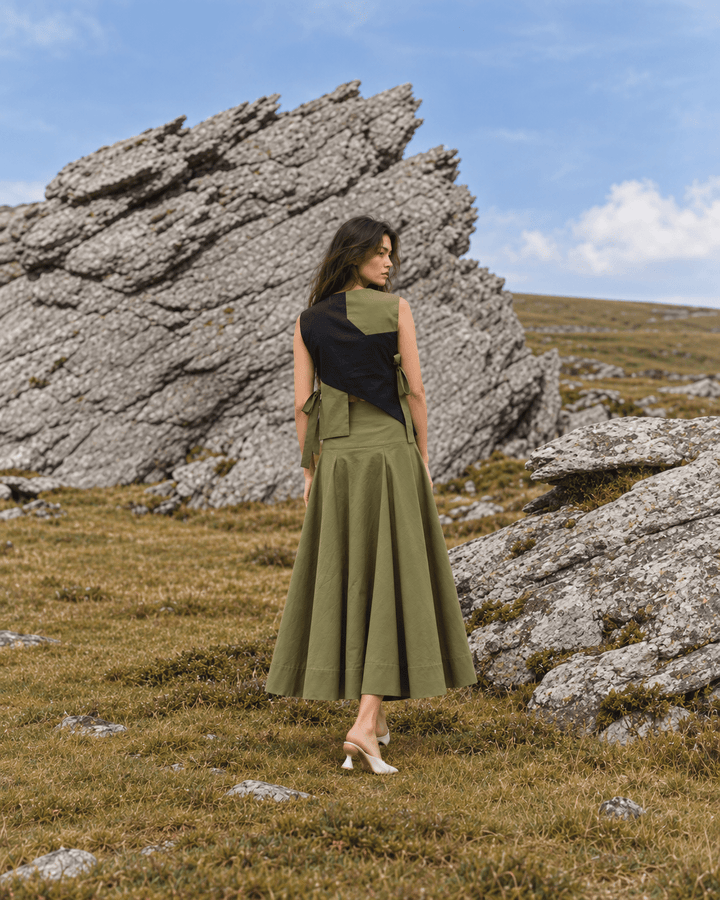 DUNE GRASS SKIRT SET - Zyrex fashion LLP