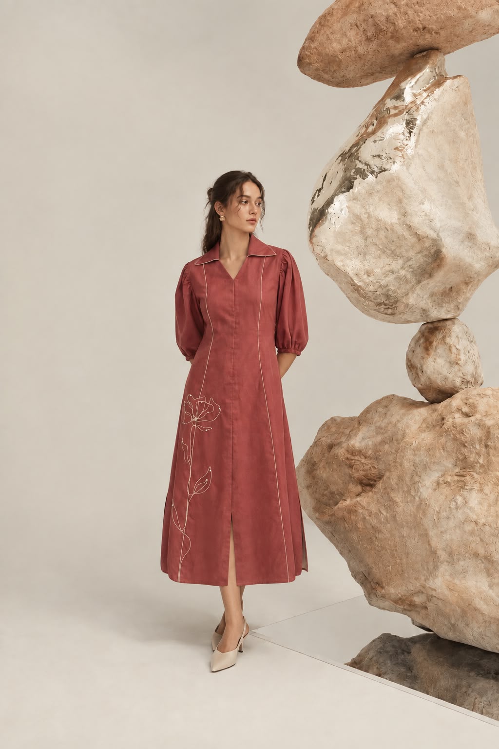 DUNE NOIR DRESS - Zyrex fashion LLP