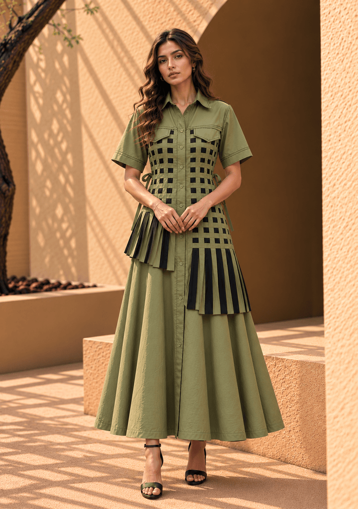 DUNE VEST DRESS - Zyrex fashion LLP