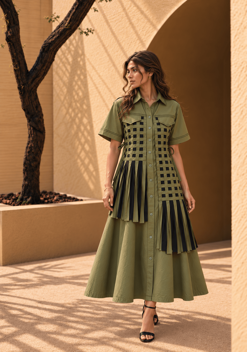 DUNE VEST DRESS - Zyrex fashion LLP