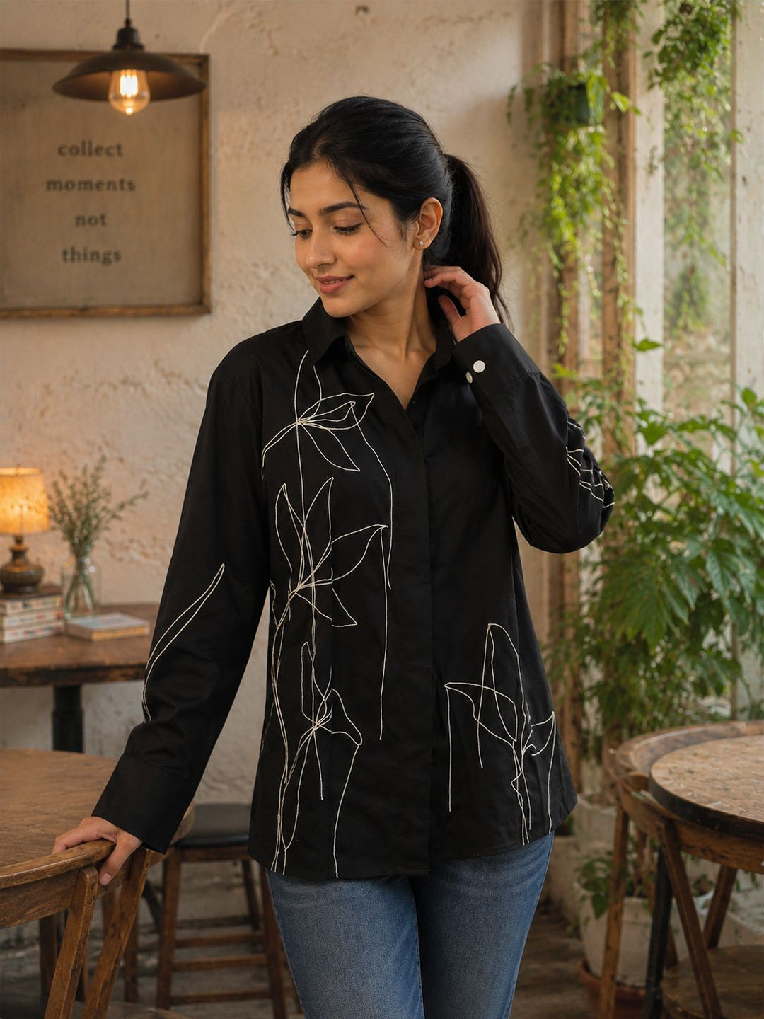 Marco Shirt (Black) - Zyrex fashion LLP