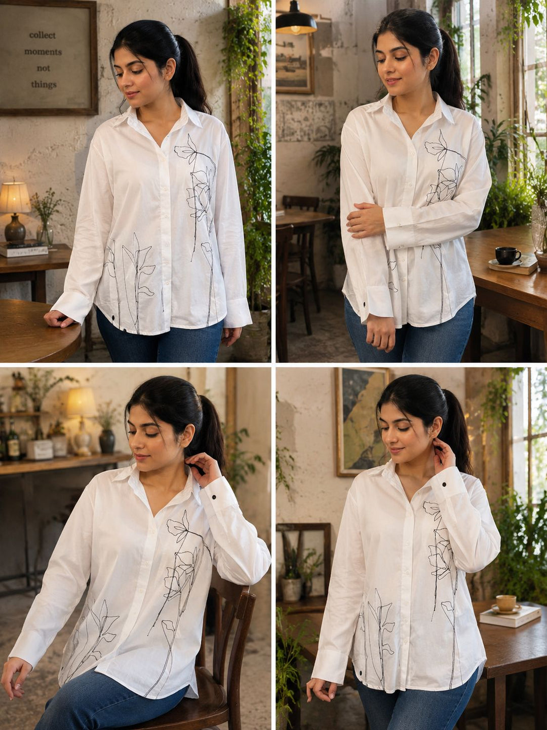 Marco Shirt (White) - Zyrex fashion LLP