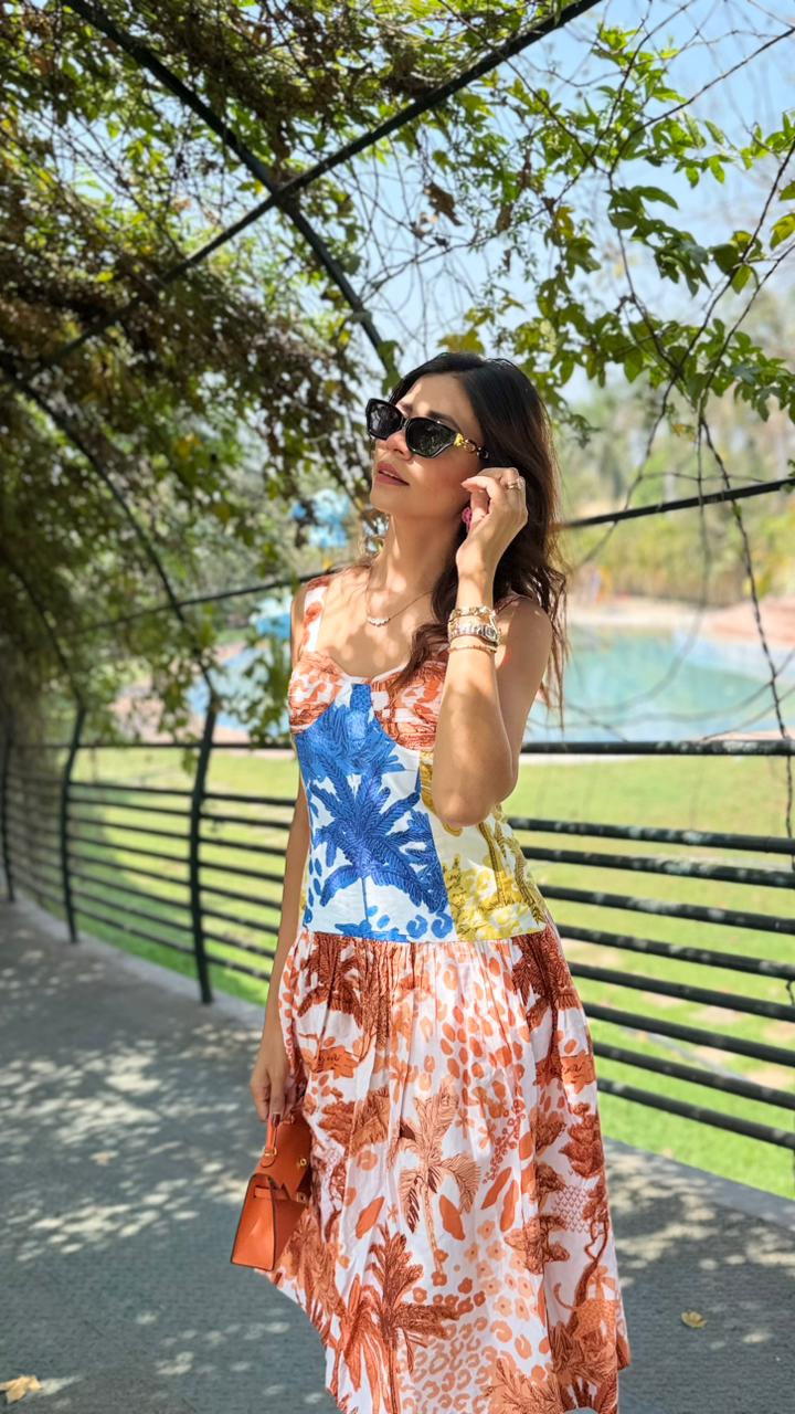 Mittal Sojitra in Siena Dress - Zyrex fashion LLP