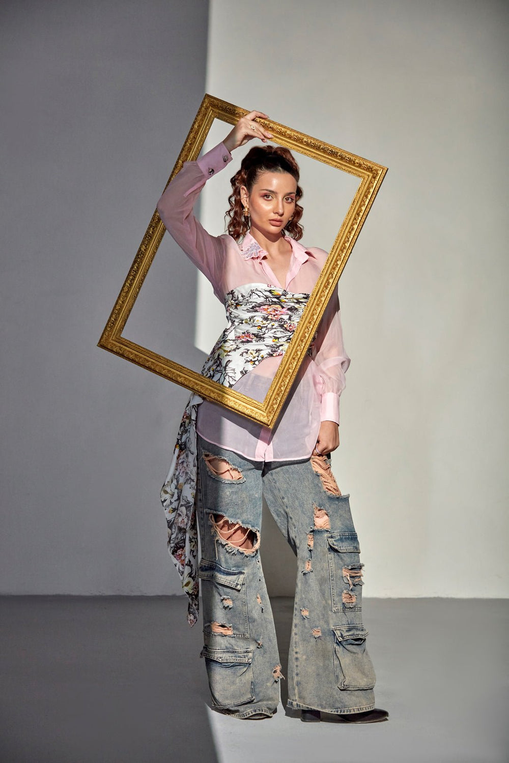 Myla Shirt With Top - Zilaire