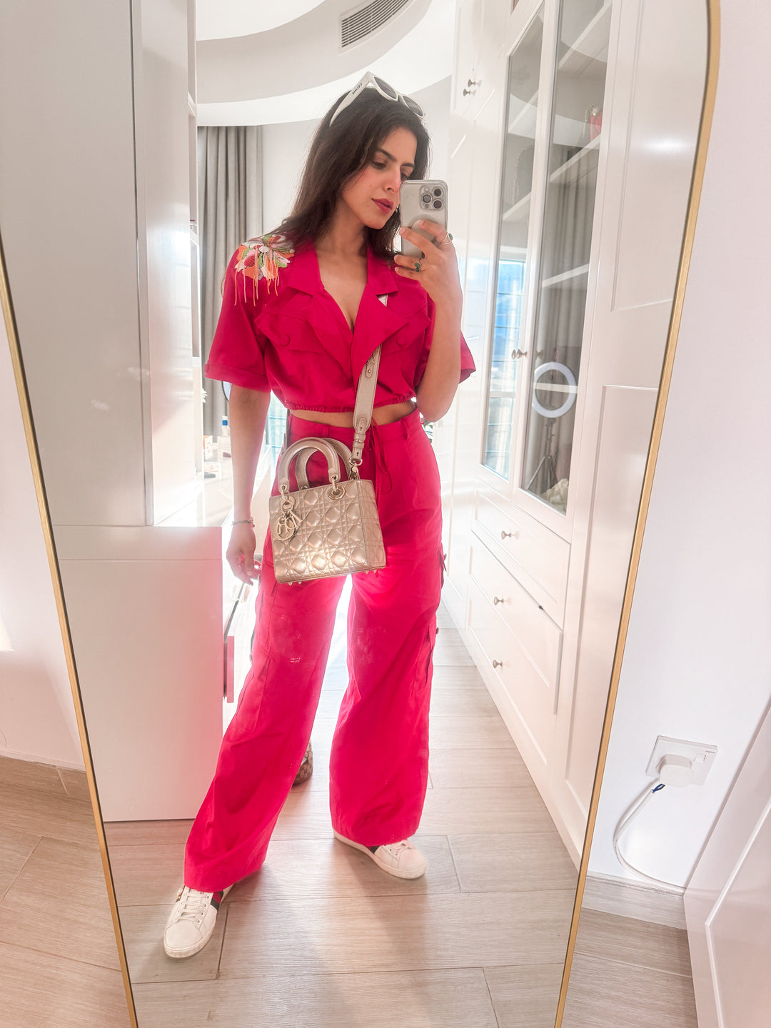 Renaira Phulwan in Boomer Co - ord Set. - Zilaire