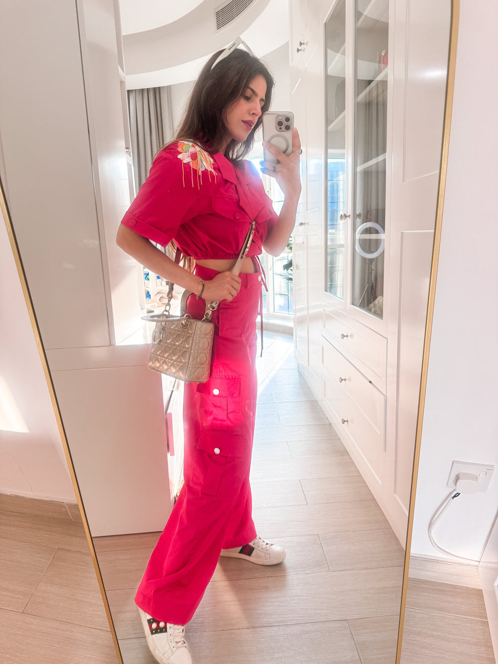 Renaira Phulwan in Boomer Co - ord Set. - Zilaire