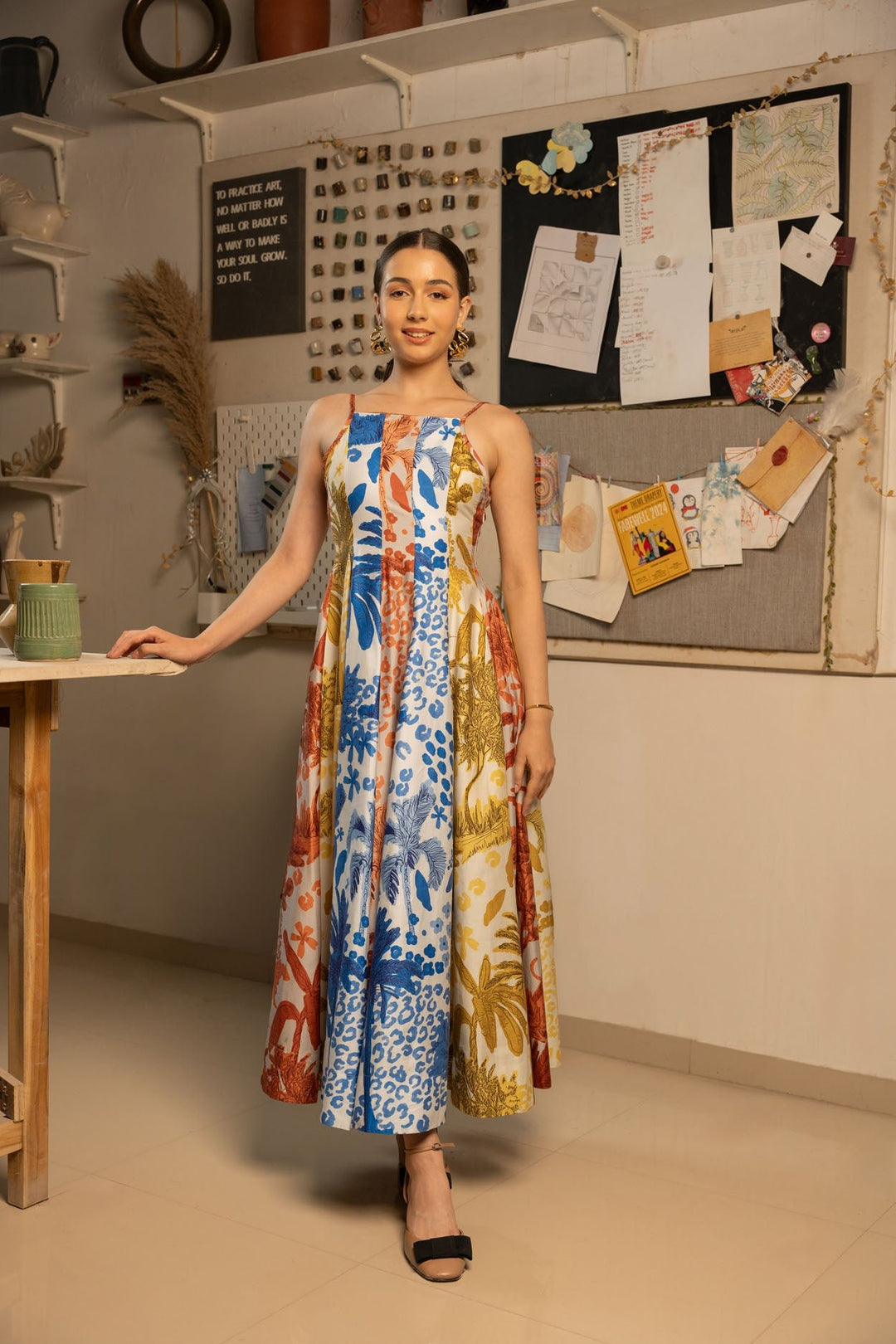 Samara Midi Dress - Zilaire