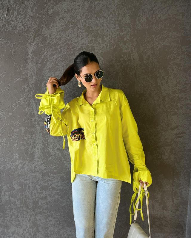 Swati Rathi in Bonny Heart Shirt - Zilaire