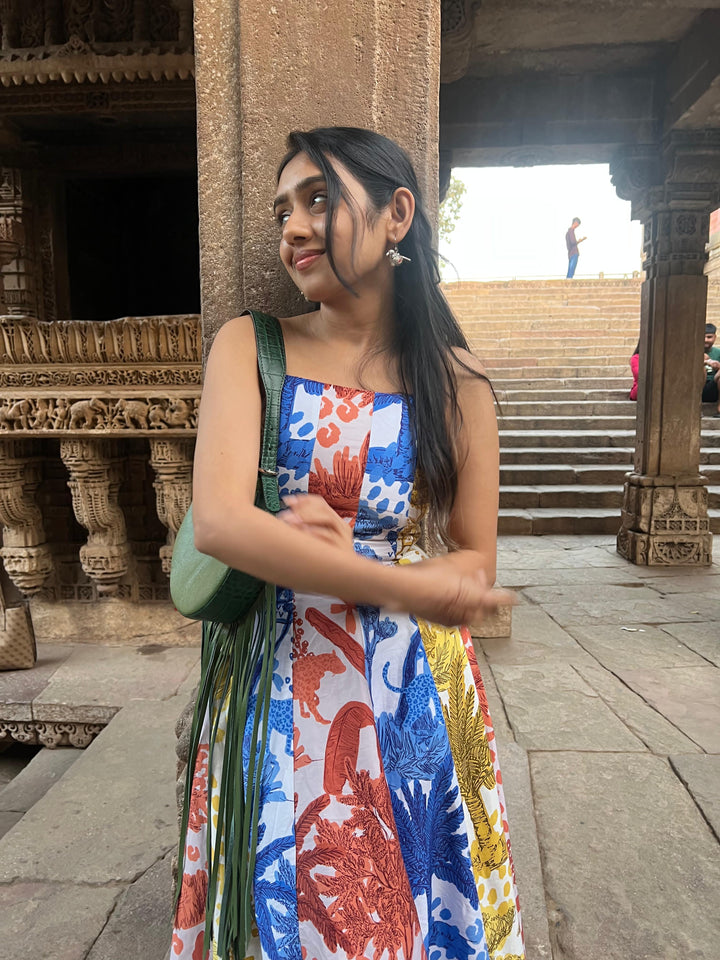 YASHVI VANANI IN SAMARA MIDI DRESS - Zilaire
