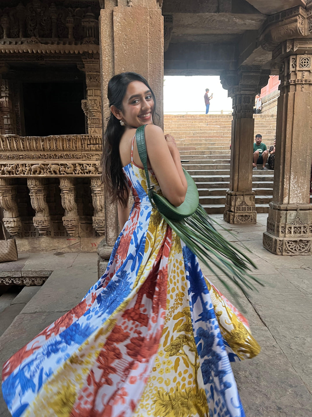 YASHVI VANANI IN SAMARA MIDI DRESS - Zilaire