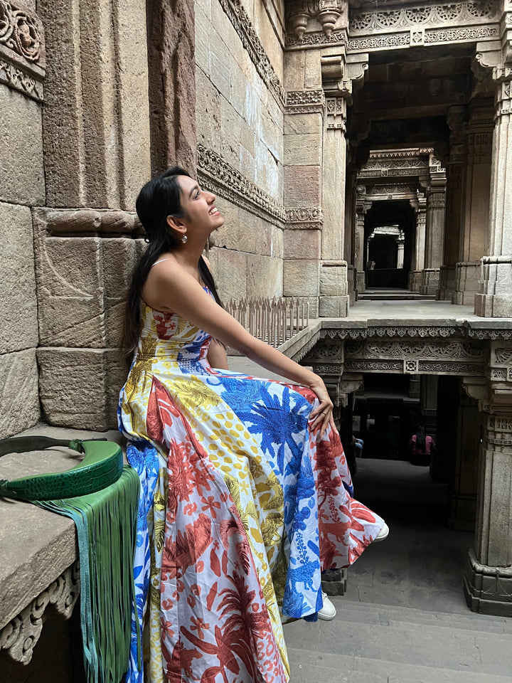 YASHVI VANANI IN SAMARA MIDI DRESS - Zilaire