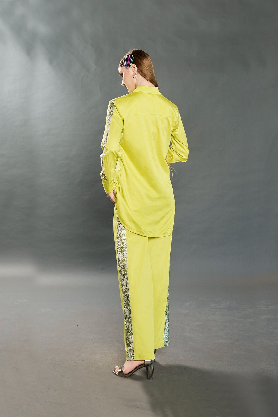 Zesty Co-ord Set (Lemon Yellow) - Zilaire